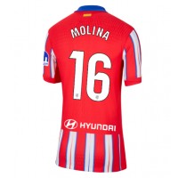 Atletico Madrid Nahuel Molina #16 Domáci Ženy futbalový dres 2024-25 Krátky Rukáv